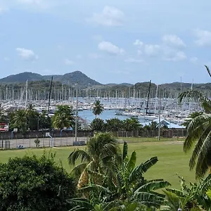 Ti Plezi 26m A 2 Pas Marina Du Marin Climatise Parking Appartement